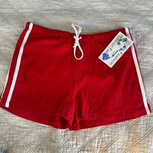 1/3 Y2K “Hawaii” embroidered ringer/dolphin shorts